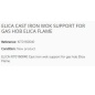 ELICA CAST IRON WOK SUPPORT FOR GAS HOB  ELICA FLAME