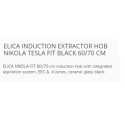 ELICA INDUCTION EXTRACTOR HOB NIKOLA TESLA FIT BLACK 60/70 CM