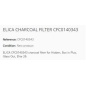 ELICA AKTIVKOHLEFILTER CFC0140343