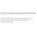 ELICA ILLUSION CEILING HOOD 100 CM