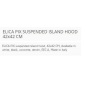 ELICA PIX INSELHAUBE 42x42 CM