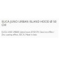 ELICA JUNO URBAN ISLAND HOOD Ø 50 CM