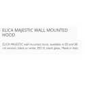 ELICA HOTTE DÉCORATIVE MURALE MAJESTIC