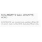 ELICA MAJESTIC WALL MOUNTED HOOD ELICA MAJESTIC WALL MOUNTED HOOD
