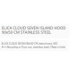 ELICA CLOUD SEVEN ISLAND HOOD 90x50 CM STAINLESS STEEL ELICA CLOUD SEVEN ISLAND HOOD 90x50 CM STAINLESS STEEL