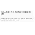 ELICA TUBE  PRO ISLAND INSELHAUBE Ø 43 CM