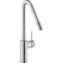 NOBILI RESPIRO SINGLE LEVER SINK MIXER TAP INOX BRUSHED