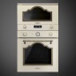 SMEG MP722PO MICROWAVE OVEN WITH ELECTRIC GRILL H 39 CM AESTHETIC CORTINA CREAM