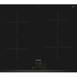 SIEMENS EU63KBEB5E TABLE DE CUISSON INDUCTION 60 CM VERRE CERAMIQUE NOIR