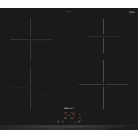 SIEMENS EU63KBEB5E PIANO COTTURA A INDUZIONE VETROCERAMICA NERO 60 CM