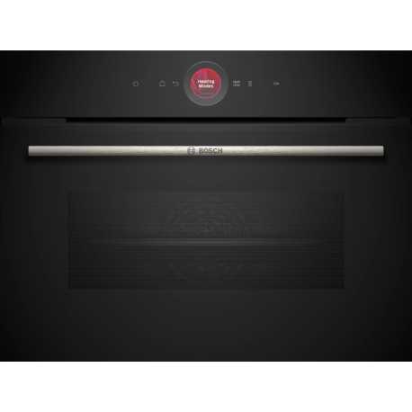 BOSCH CBG7341B1 KOMPAKTBACKOFEN HEIßLUFT SCHWARZ H 45 CM