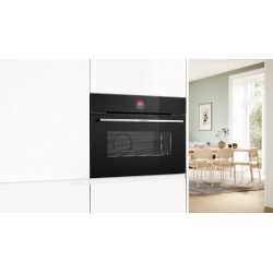 BOSCH CBG7341B1 KOMPAKTBACKOFEN HEIßLUFT SCHWARZ H 45 CM