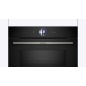 BOSCH CMG7761B1 FOUR COMBINÉ À MICRO-ONDES PYROLYTIQUE H 45 CM NOIR