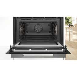 BOSCH CMG7761B1 EINBAU KOMPAKT-MIKROWELLEN PYROLYTISCHER H 45 CM SCHWARZ