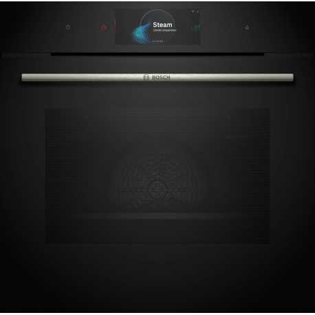 BOSCH HRG7784B1 EINBAU-BACKOFEN MIT DAMPFUNTERSTUTZUNG SCHWARZ