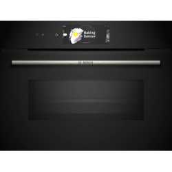BOSCH CMG778NB1 COMBI MICROWAVE PYROLYTIC OVEN H 45 CM BLACK