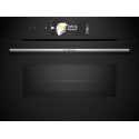 BOSCH CMG778NB1 COMBI MICROWAVE PYROLYTIC OVEN H 45 CM BLACK