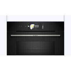 BOSCH CMG778NB1 COMBI MICROWAVE PYROLYTIC OVEN H 45 CM BLACK