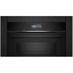 SIEMENS CM776G1B1 COMBI MICROWAVE PYROLYTIC OVEN H 45 CM BLACK