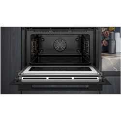SIEMENS CM776G1B1 EINBAU KOMPAKT-MIKROWELLEN PYROLYTISCHER H 45 CM SCHWARZ