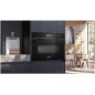 SIEMENS CM776G1B1 COMBI MICROWAVE PYROLYTIC OVEN H 45 CM BLACK