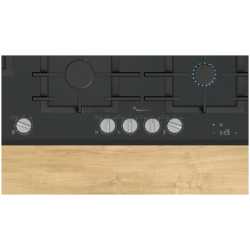 BOSCH GAS HOB PRS9A6H40 BLACK GLASS 90 CM
