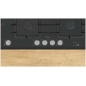 BOSCH GASKOCHFELD PRS9A6H40 SCHWARZ GLAS 90 CM
