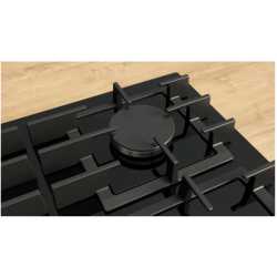 BOSCH GAS HOB PRS9A6H40 BLACK GLASS 90 CM