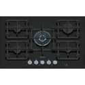 SIEMENS ER7A6RH40 GAS HOB BLACK GLASS 75 CM