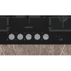 ENCIMERA DE COCCIÓN SIEMENS ER7A6RH40 CRISTAL NEGRO 75 CM