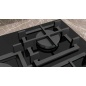 SIEMENS ER7A6RH40 GAS HOB BLACK GLASS 75 CM