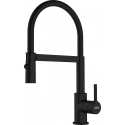 FRANKE LINA SEMI-PRO ROBINET MITIGEUR MONOCOMMANDE AVEC DOUCHETTE NOIR MAT
