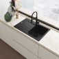 FRANKE LINA SEMI-PRO GRIFO MONOCOMANDO PARA FREGADERO MATE NEGRO