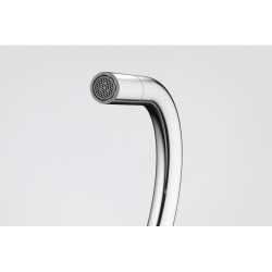 FRANKE MARIS SLIM J SINGLE LEVER SINK MIXER TAP WITH PULL OUT SPRAY CHROME