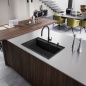 FRANKE MARIS SLIM J ROBINET MITIGEUR MONOCOMMANDE AVEC DOUCHETTE BLACK MATT