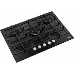 FRANKE SMART 750 GAS HOB BLACK GLASS 75 CM
