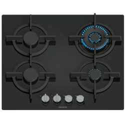 SIEMENS GAS HOB EP6A6HB20 BLACK GLASS 60 CM