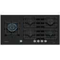 SIEMENS GAS HOB ER9A6SH40 BLACK CERAMIC GLASS 90 CM