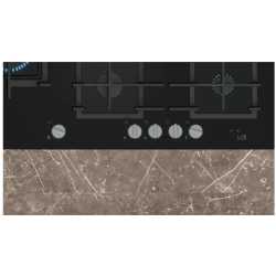 TABLE DE CUISSON À GAZ SIEMENS ER9A6SH40 VITROCÉRAMIQUE NOIR 90 CM