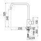 NOBILI LIVE LV00134CR SINGLE LEVER SINK MIXER TAP CHROME