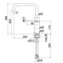 NOBILI VELIS SINGLE LEVER SINK MIXER TAP CHROME