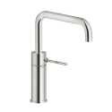 NOBILI VELIS MISCELATORE MONOCOMANDO INOX SPAZZOLATO
