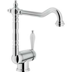 NOBILI ANTICA UNDER WINDOW KITCHEN SINGLE LEVER SINK MIXER TAP CHROME