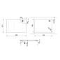 SMEG SI1M4844D TABLE DE CUISSON INDUCTION NOIR 80 CM