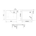 SMEG SI1M4644D TABLE DE CUISSON INDUCTION NOIR 75 CM