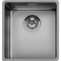 SMEG VSTR34DKX MIRA UNDERMOUNTED KITCHEN SINK SINGLE BOWL BLACK 34 CM