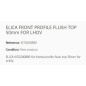 ELICA FRONT PROFILE FLUSH TOP 50mm FOR LHOV