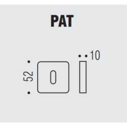 COLOMBO DESIGN CYLINDER ESCUTCHEON PATENT ONEQ MOOD COLLECTION