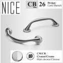 COLOMBO DESIGN NICE TURGRIFF MIT ROSETTEN
