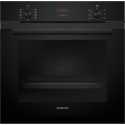 SIEMENS HB234ABB3 MULTIFUNCTION ELECTRIC OVEN BLACK WITH DEEP BLACK STAINLESS STEEL FINISH